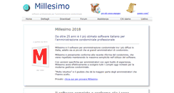 Desktop Screenshot of millesimo.com